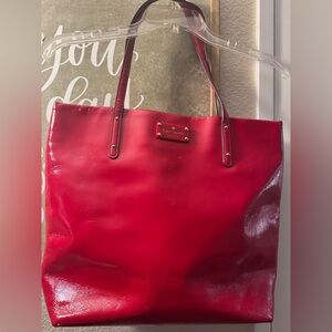 Kate Spade HUGE Red Purse